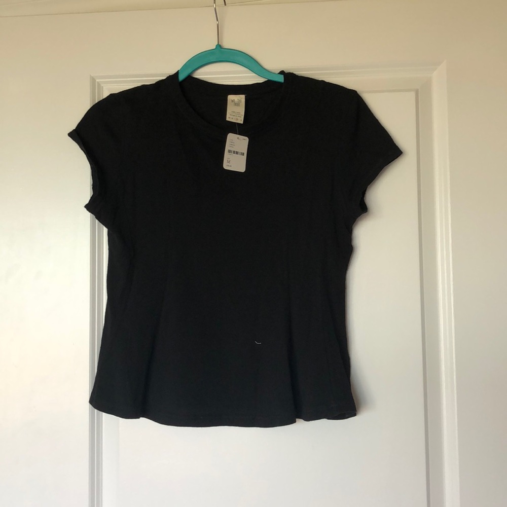 New W/ tags Free people (we the free) black tshirt